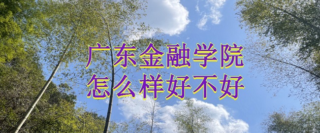 1665647486209368.jpg 廣東金融學院怎么樣好不好?(什么檔次、全國排名、口碑評價)