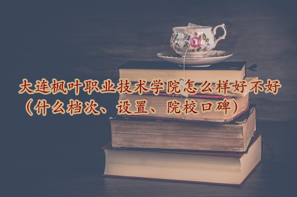 1667210505976612.jpg 大連楓葉職業技術學院怎么樣好不好(什么檔次、設置、院校口碑)